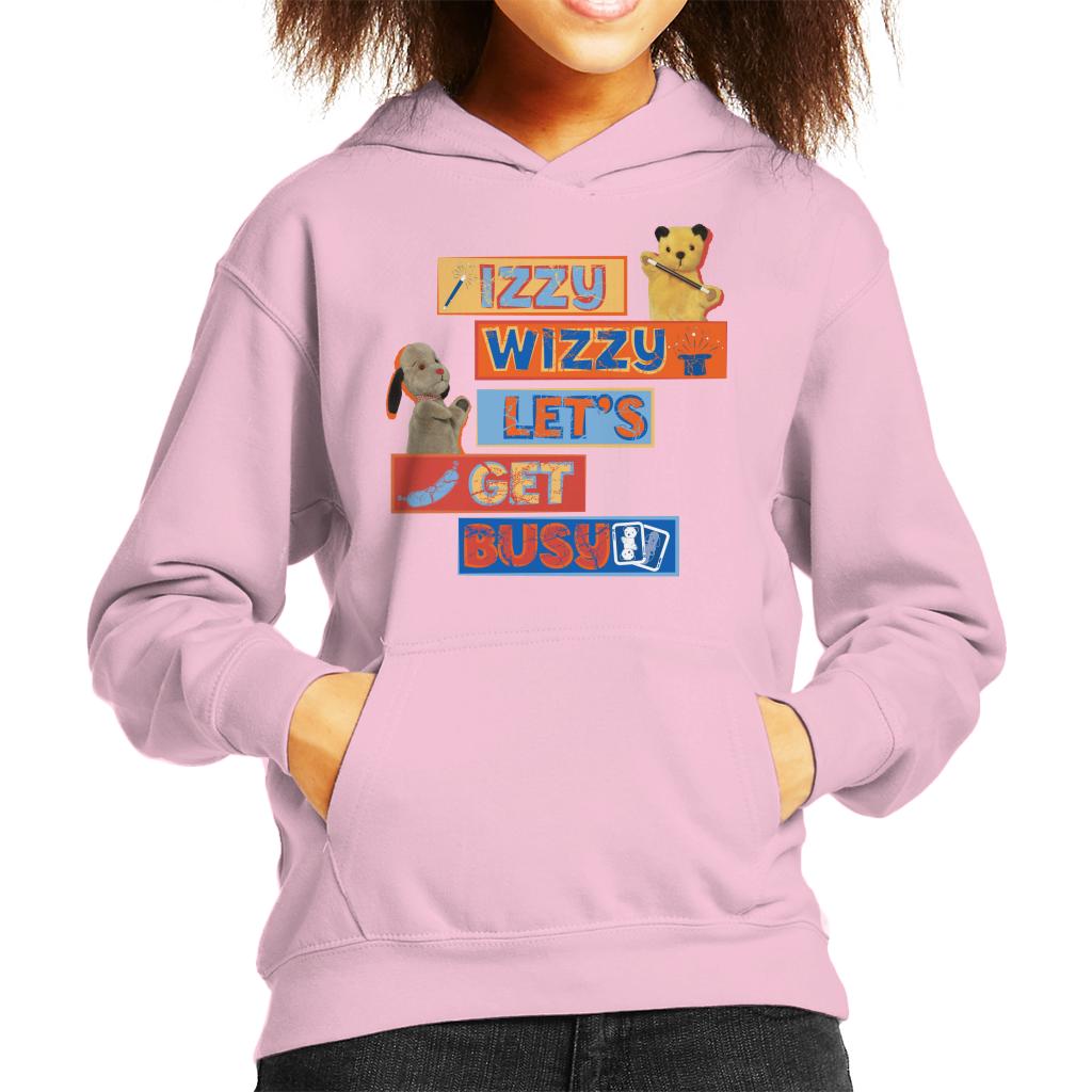 Sooty Izzy Wizzy Let's Get Busy Kids Hooded Sweatshirt-ALL + EVERY