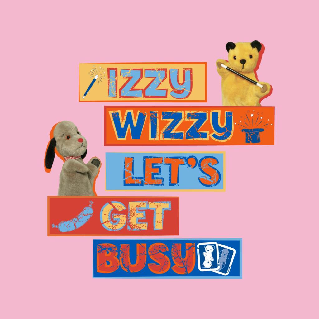 Sooty Izzy Wizzy Let's Get Busy Kids Hooded Sweatshirt-ALL + EVERY