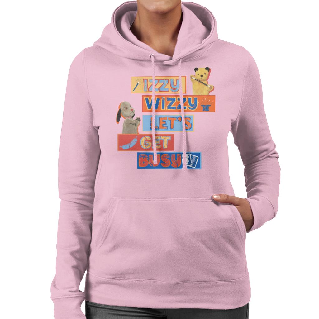 Sooty Izzy Wizzy Let's Get Busy Women's Hooded Sweatshirt-ALL + EVERY