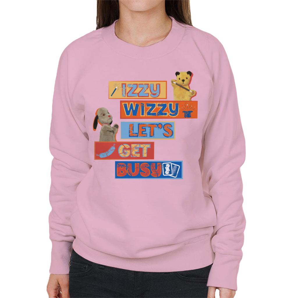 Sooty Izzy Wizzy Let's Get Busy Women's Sweatshirt-ALL + EVERY