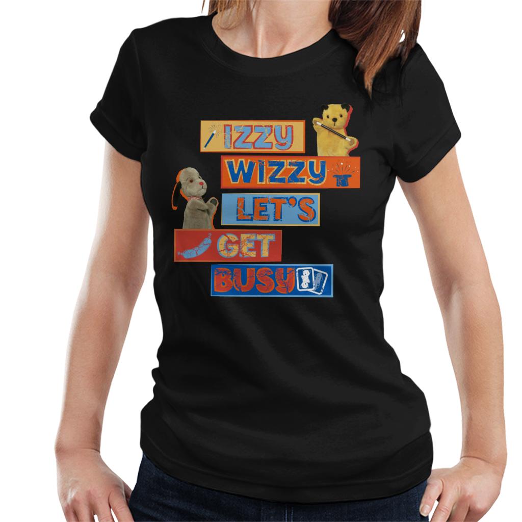 Sooty Izzy Wizzy Let's Get Busy Women's T-Shirt-ALL + EVERY