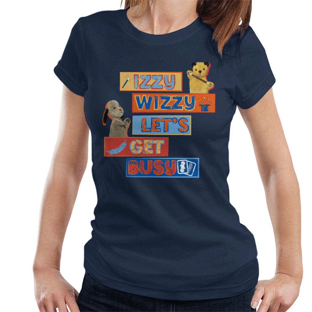 Sooty Izzy Wizzy Let's Get Busy Women's T-Shirt-ALL + EVERY