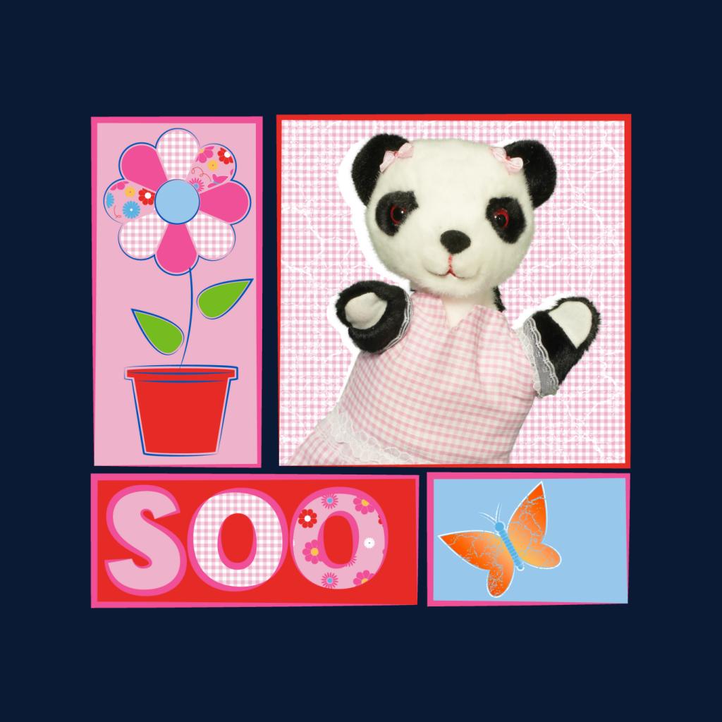 Sooty Soo Retro Floral Kids T-Shirt-ALL + EVERY