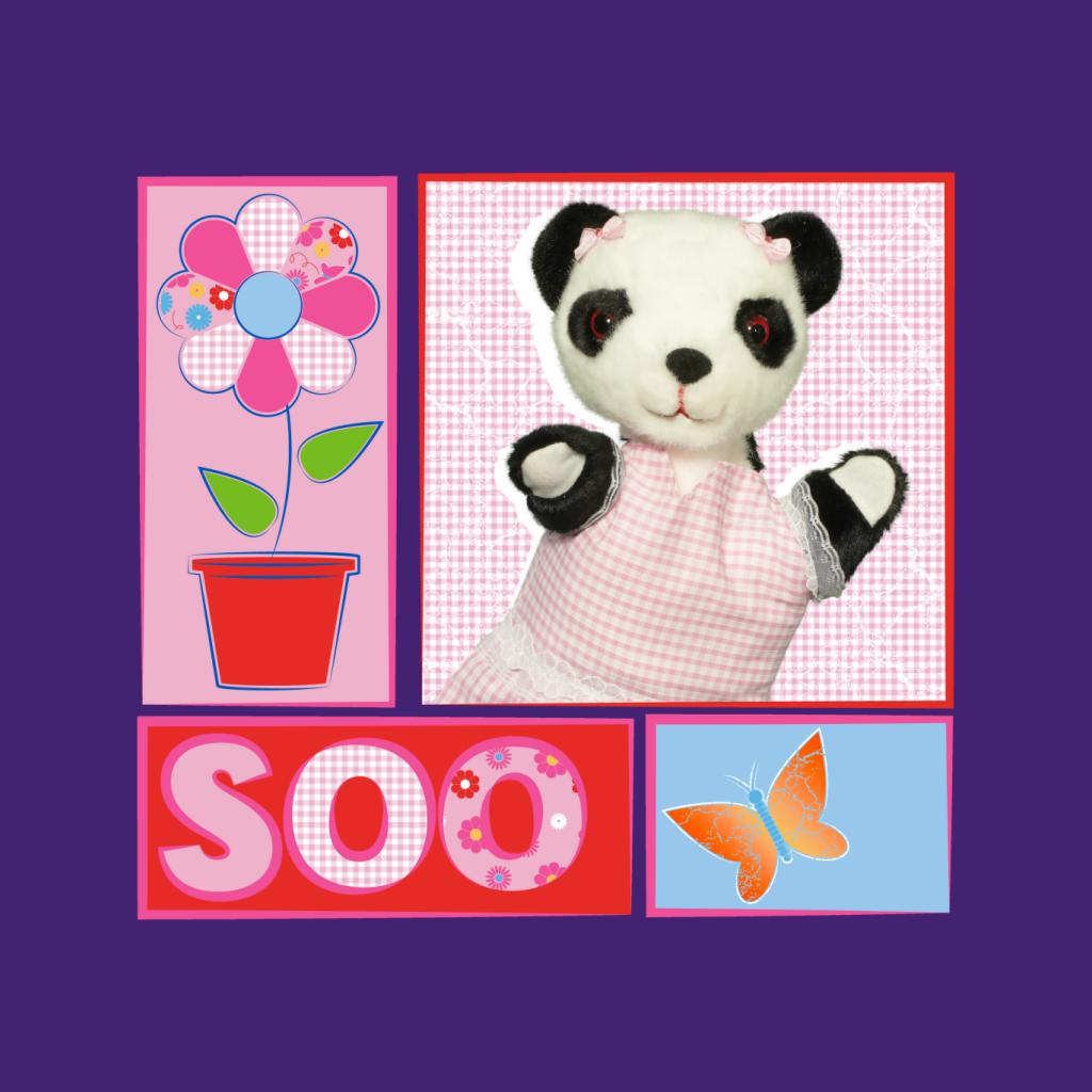 Sooty Soo Retro Floral Kids Hooded Sweatshirt-ALL + EVERY