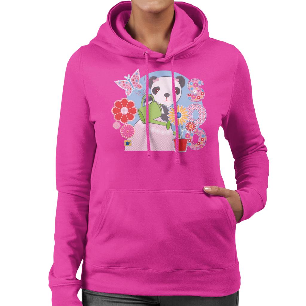 Sooty Soo Watering Flowers Women's Hooded Sweatshirt-ALL + EVERY