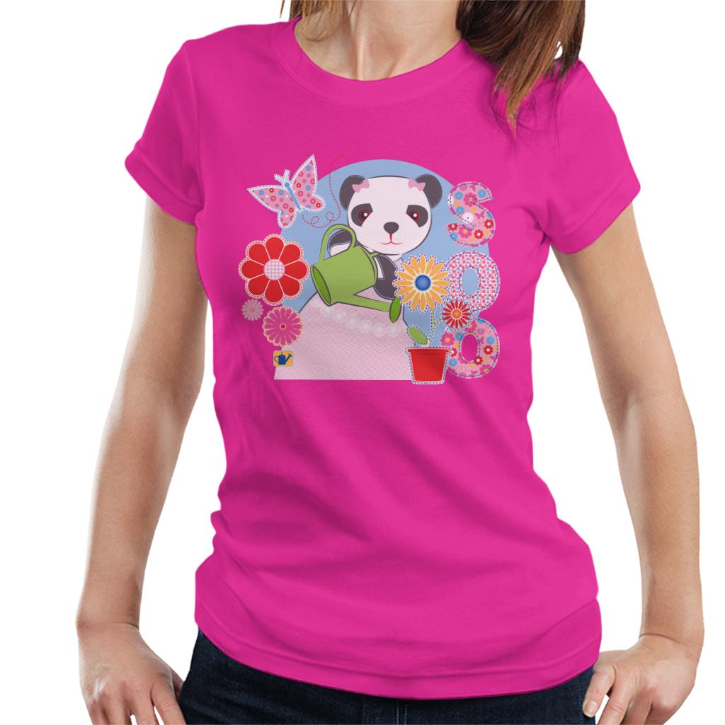 Sooty Soo Watering Flowers Women's T-Shirt-ALL + EVERY