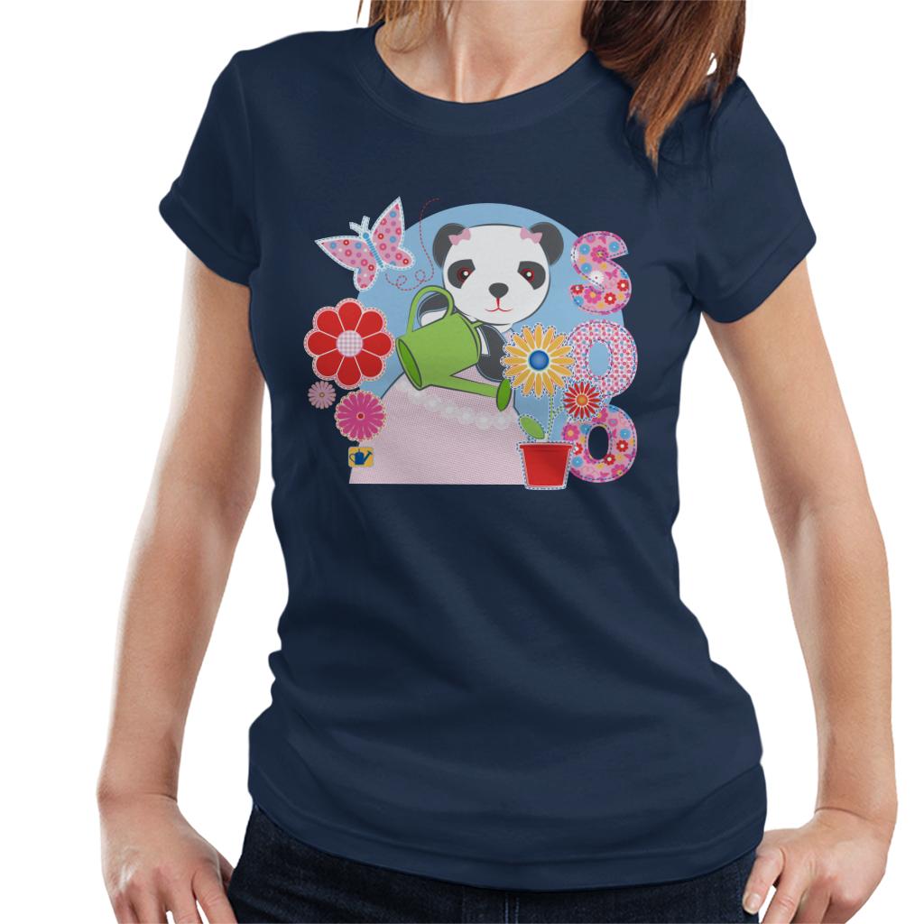 Sooty Soo Watering Flowers Women's T-Shirt-ALL + EVERY