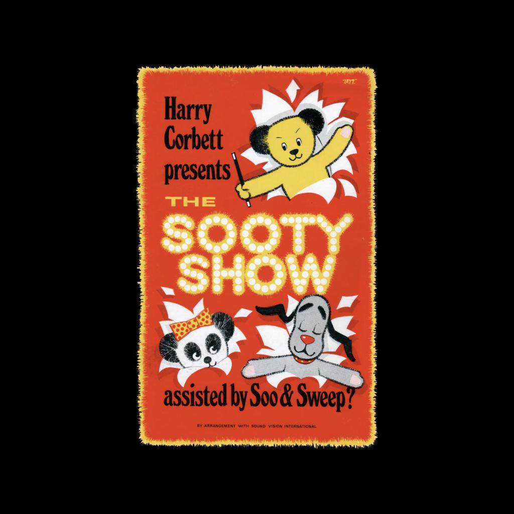 Sooty Show Retro Poster Kids Sweatshirt-ALL + EVERY