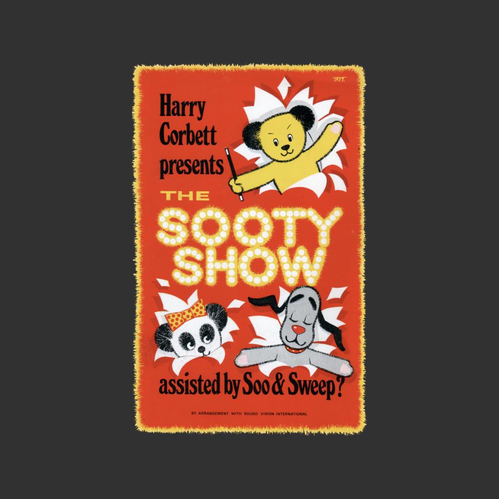 Sooty Show Retro Poster Kids Sweatshirt-ALL + EVERY