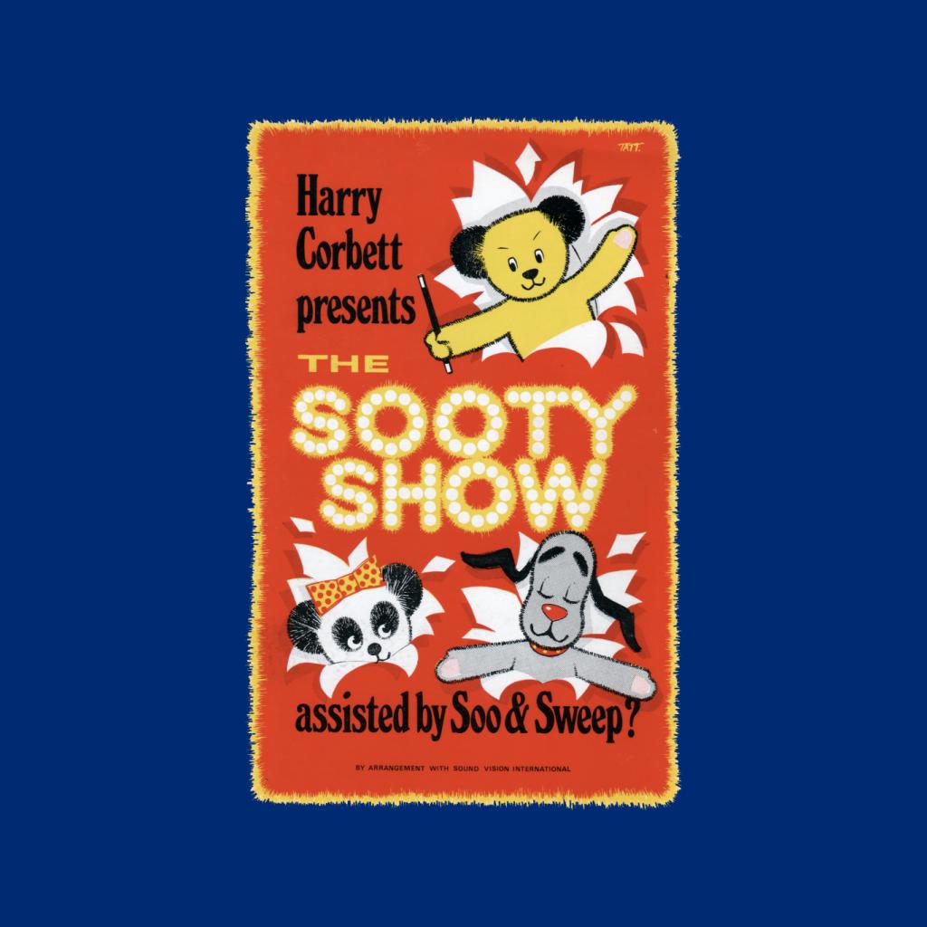 Sooty Show Retro Poster Men's T-Shirt-ALL + EVERY