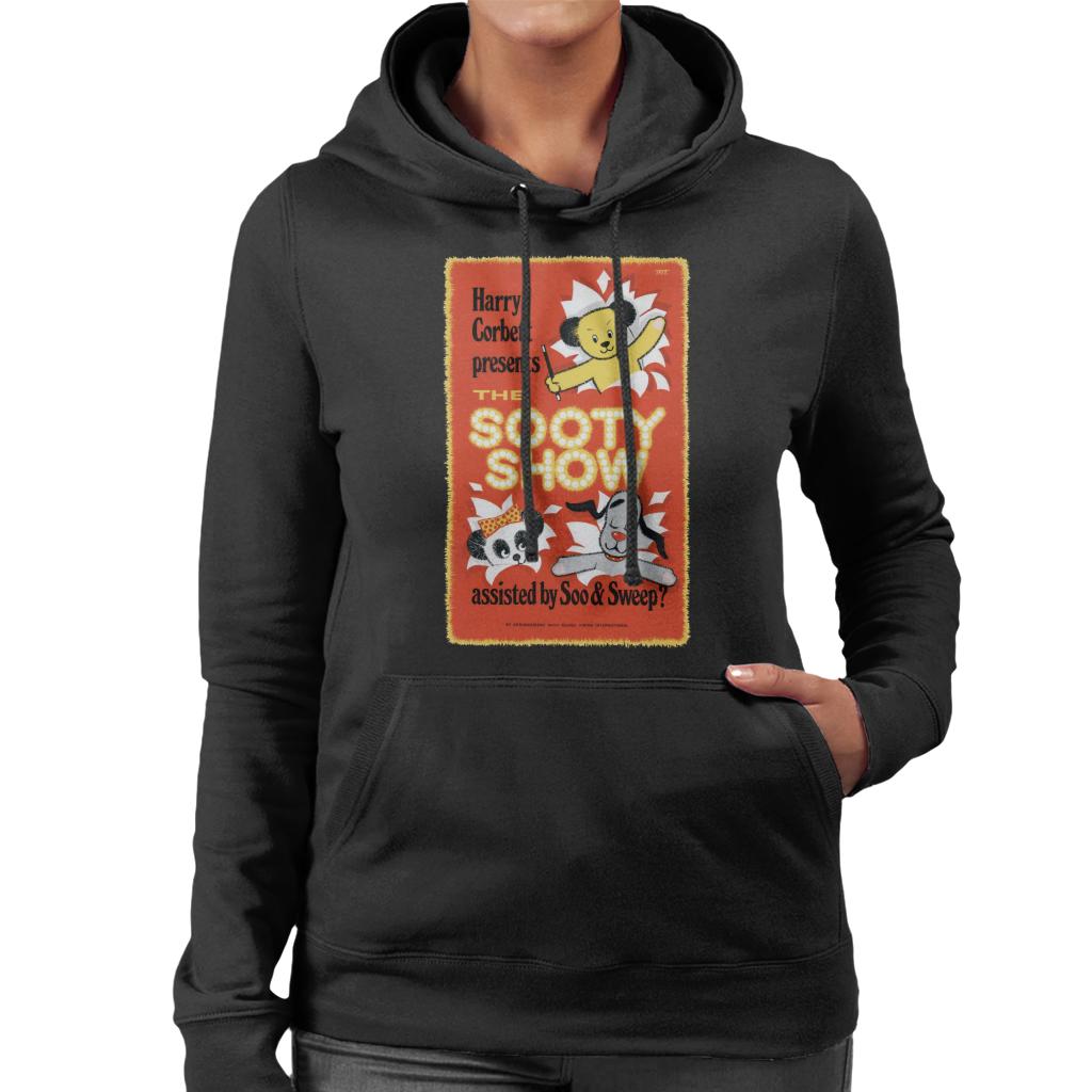 Sooty Show Retro Poster Women's Hooded Sweatshirt-ALL + EVERY