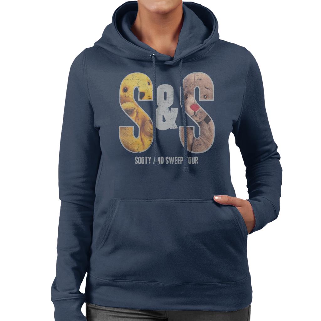 Sooty And Sweep S&S Tour Women's Hooded Sweatshirt-ALL + EVERY