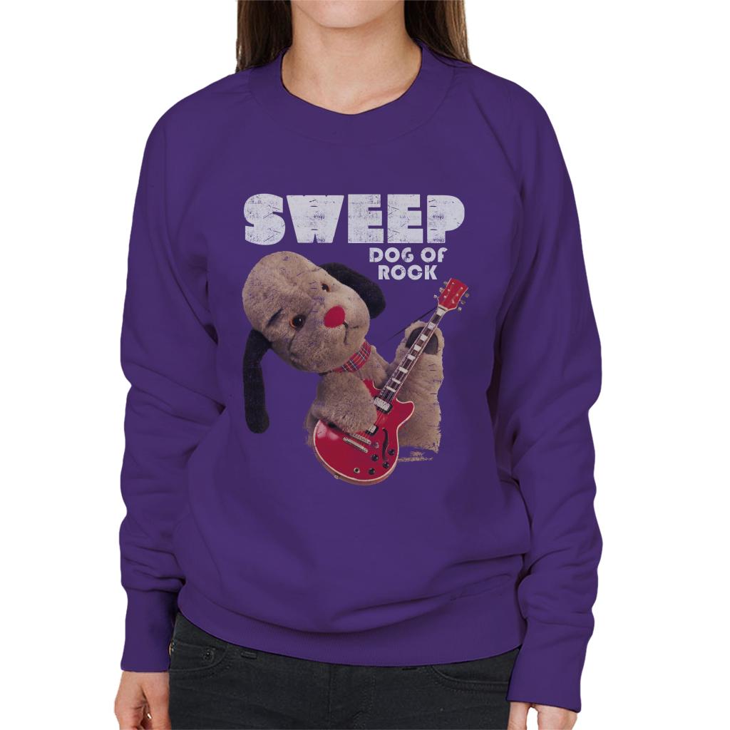 Sooty Dog Of Rock Sweep Women's Sweatshirt-ALL + EVERY