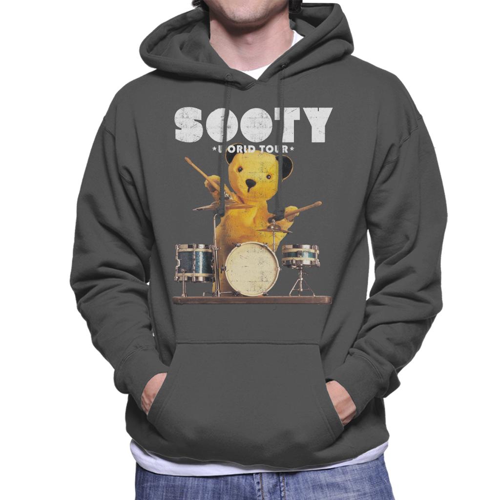 Sooty World Tour Drums Men's Hooded Sweatshirt-ALL + EVERY