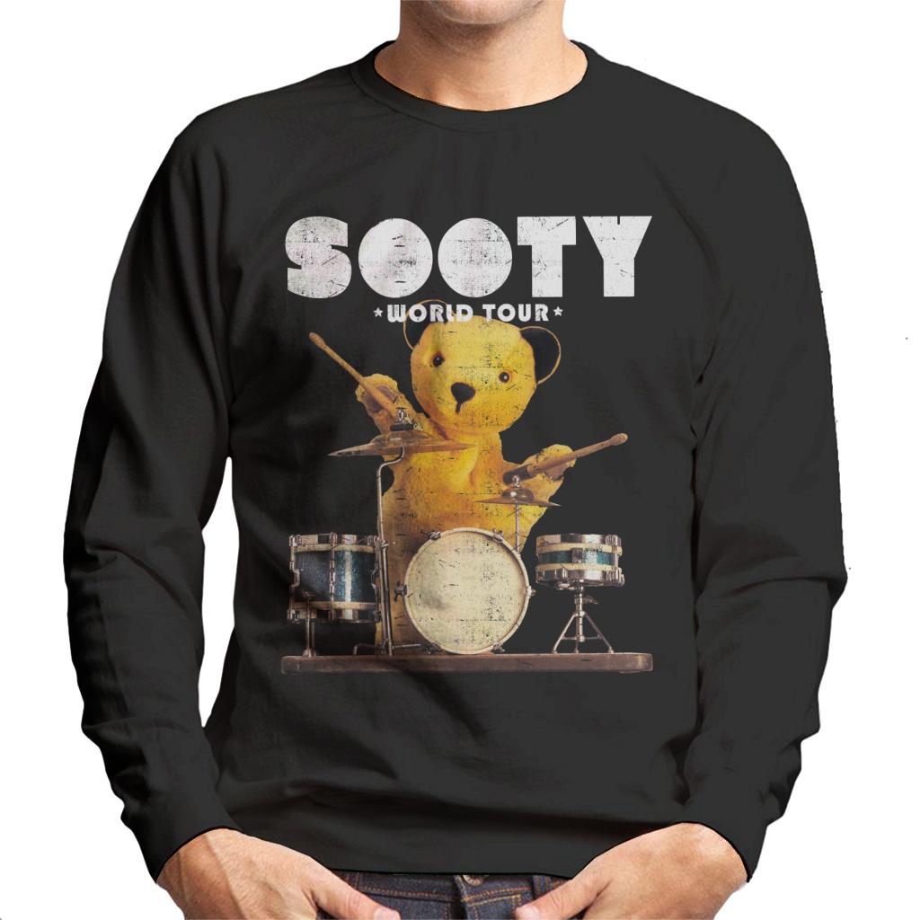 Sooty World Tour Drums Men's Sweatshirt-ALL + EVERY