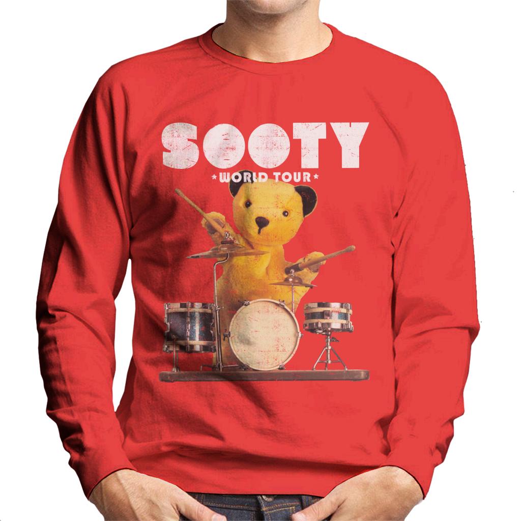 Sooty World Tour Drums Men's Sweatshirt-ALL + EVERY