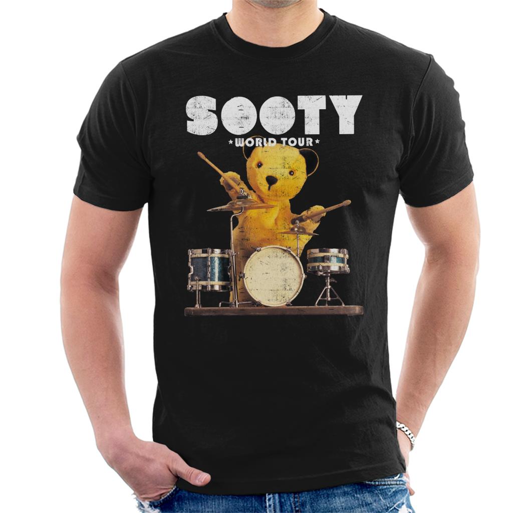 Sooty World Tour Drums Men's T-Shirt-ALL + EVERY