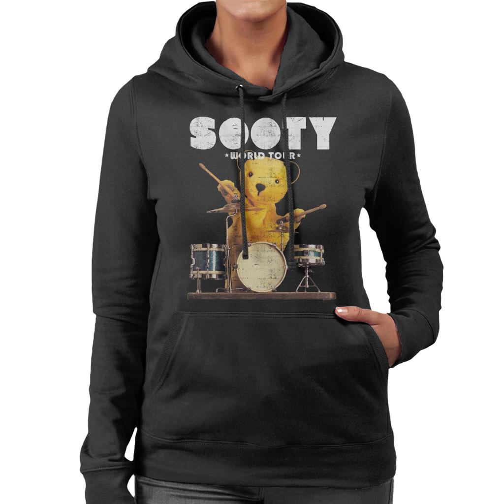 Sooty World Tour Drums Women's Hooded Sweatshirt-ALL + EVERY