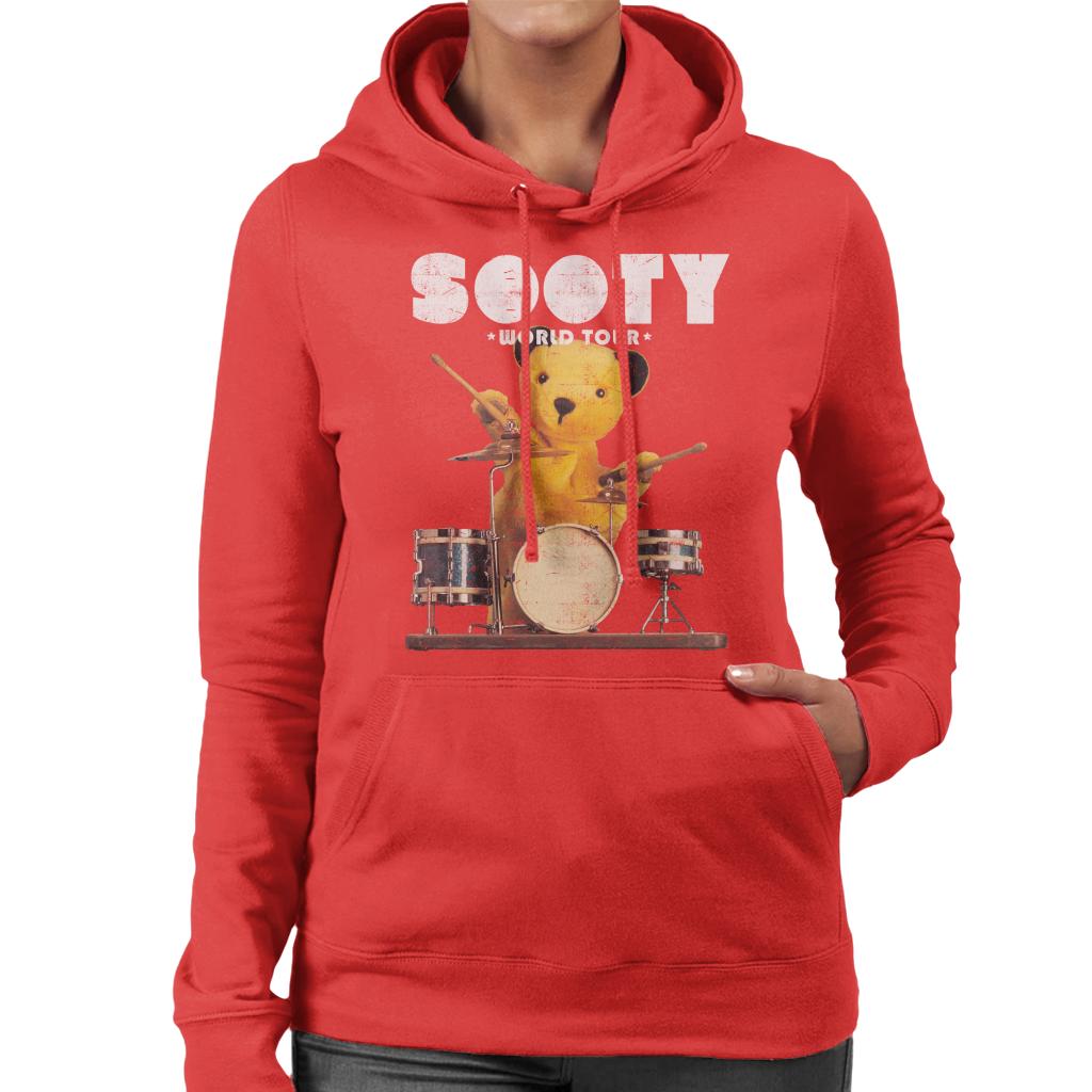 Sooty World Tour Drums Women's Hooded Sweatshirt-ALL + EVERY