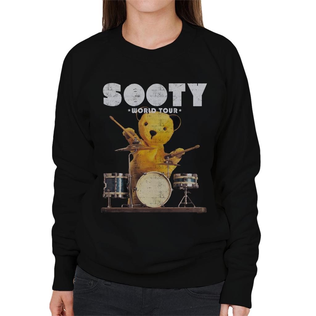 Sooty World Tour Drums Women's Sweatshirt-ALL + EVERY