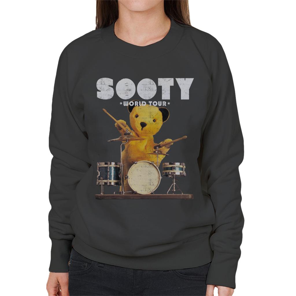 Sooty World Tour Drums Women's Sweatshirt-ALL + EVERY