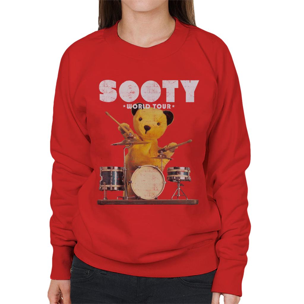 Sooty World Tour Drums Women's Sweatshirt-ALL + EVERY