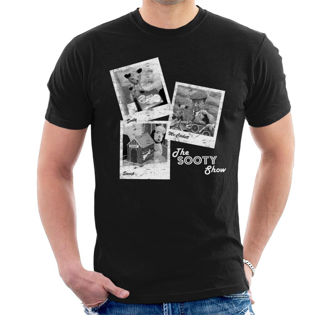 Sooty Retro 1950's Photo Montage Men's T-Shirt-ALL + EVERY