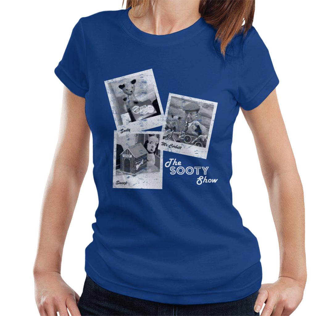 Sooty Retro 1950's Photo Montage Women's T-Shirt-ALL + EVERY