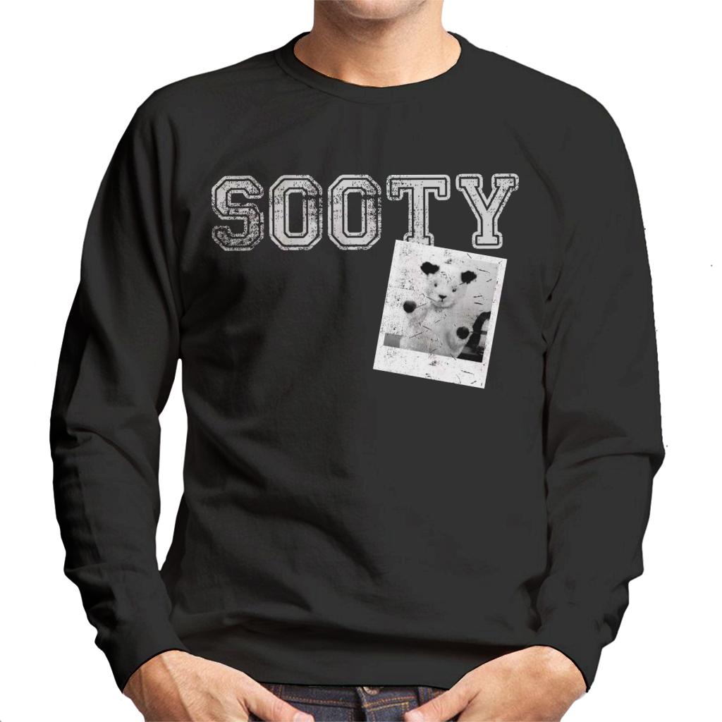 Sooty Retro College Sports Style Men's Sweatshirt-ALL + EVERY