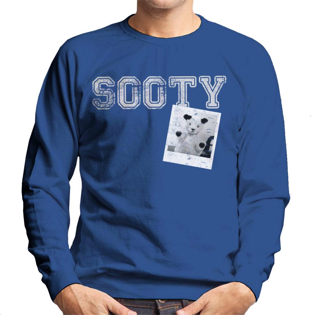 Sooty Retro College Sports Style Men's Sweatshirt-ALL + EVERY