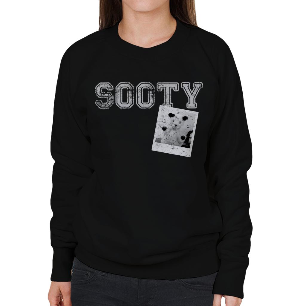 Sooty Retro College Sports Style Women's Sweatshirt-ALL + EVERY