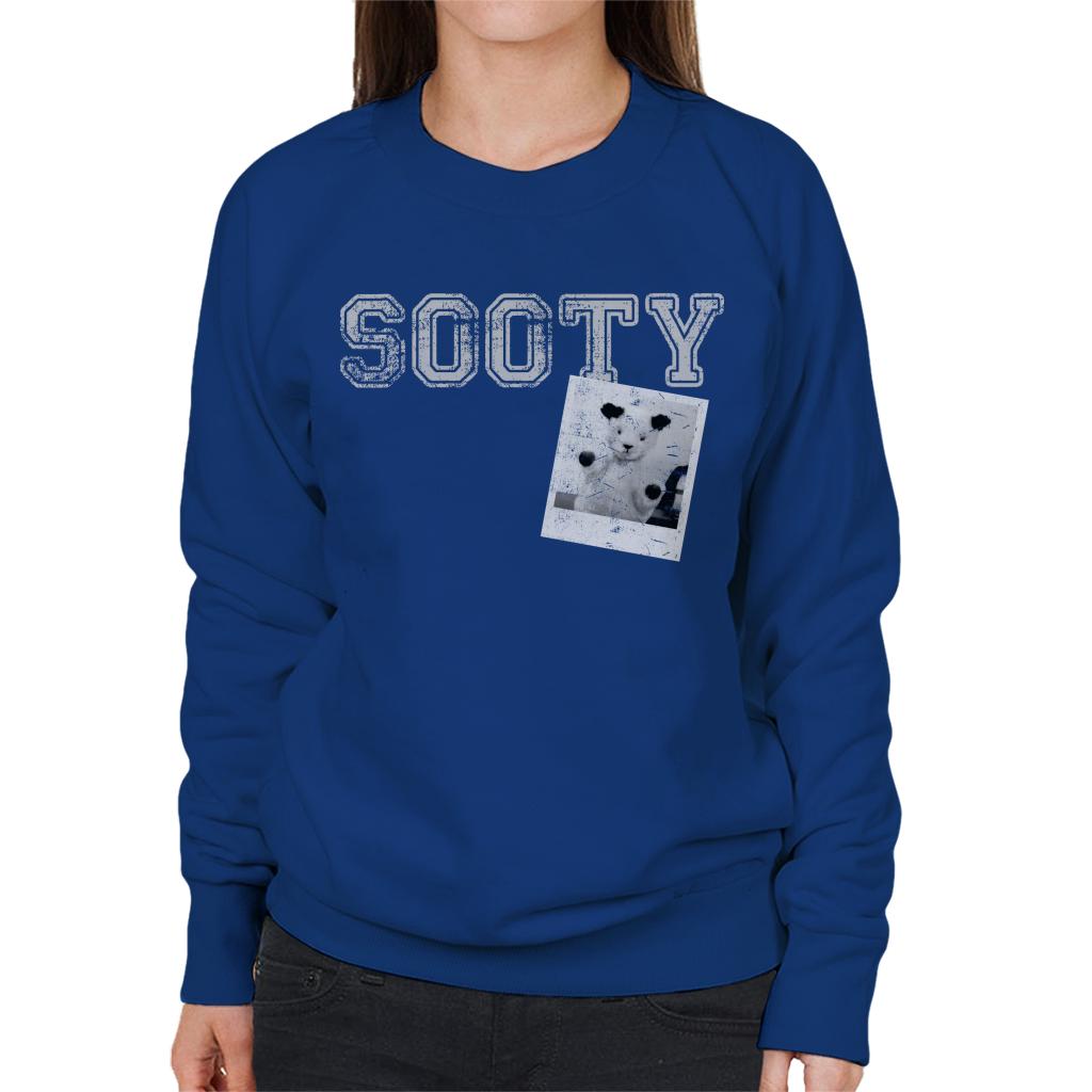 Sooty Retro College Sports Style Women's Sweatshirt-ALL + EVERY