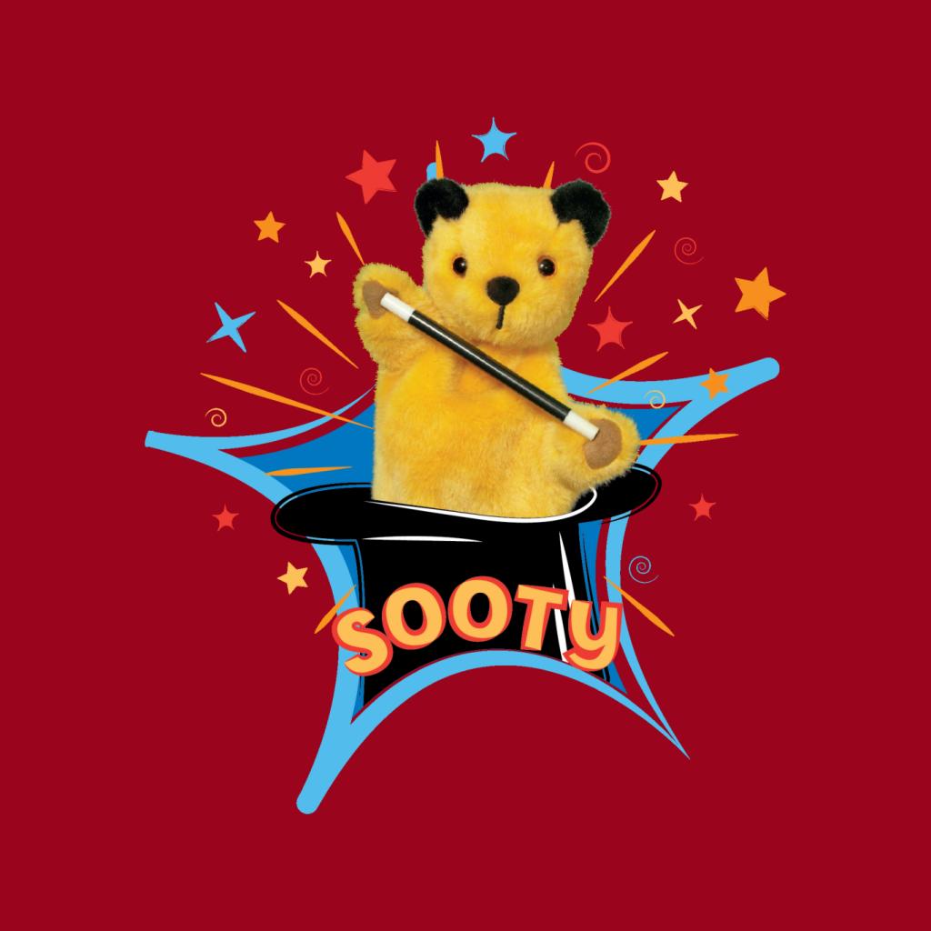 Sooty Magic Hat Kids Hooded Sweatshirt-ALL + EVERY