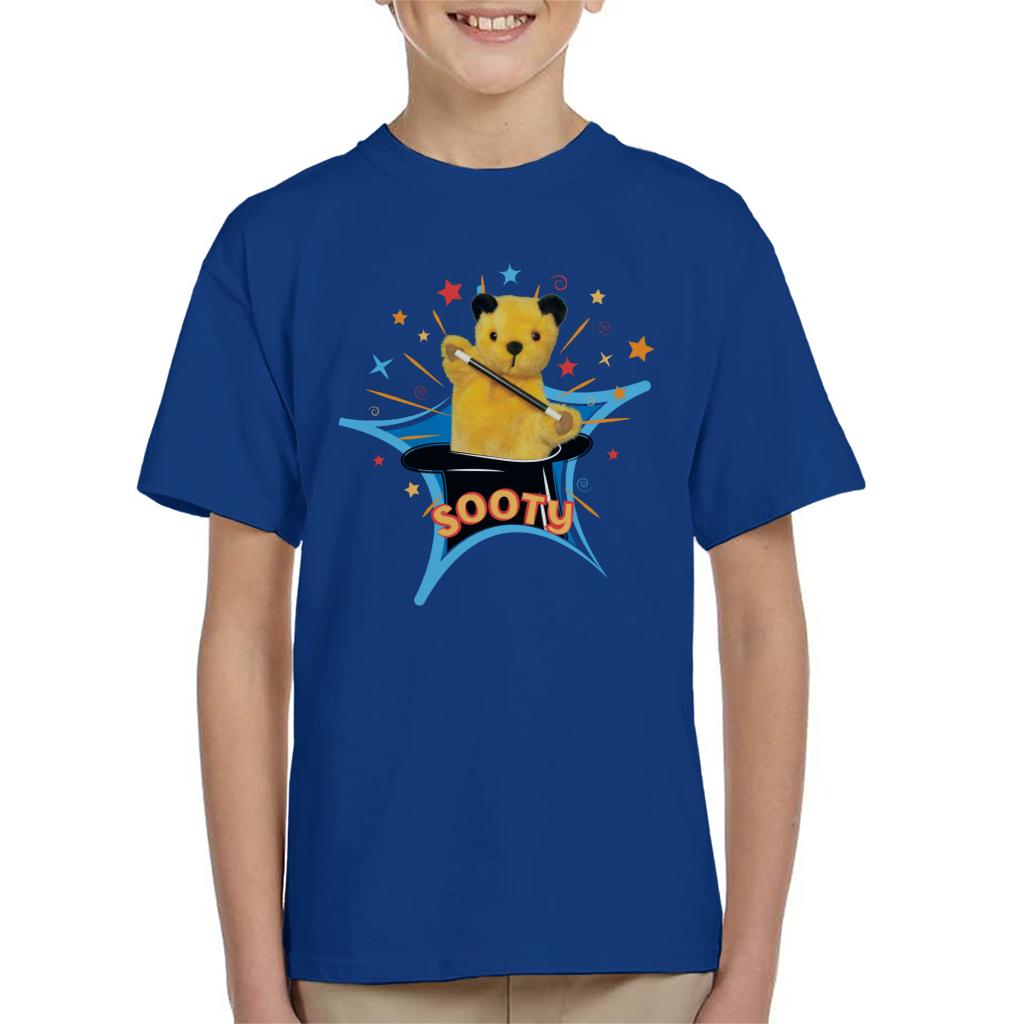 Sooty Magic Hat Kids T-Shirt-ALL + EVERY