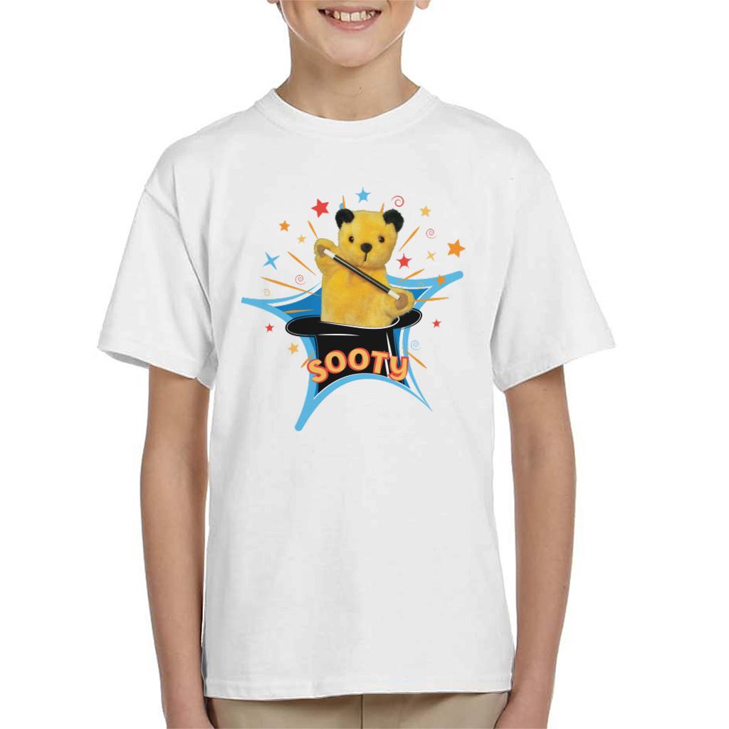 Sooty Magic Hat Kids T-Shirt-ALL + EVERY