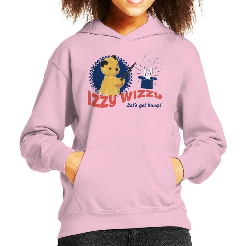 Sooty Retro Izzy Wizzy Let's Get Busy Kids Hooded Sweatshirt-ALL + EVERY