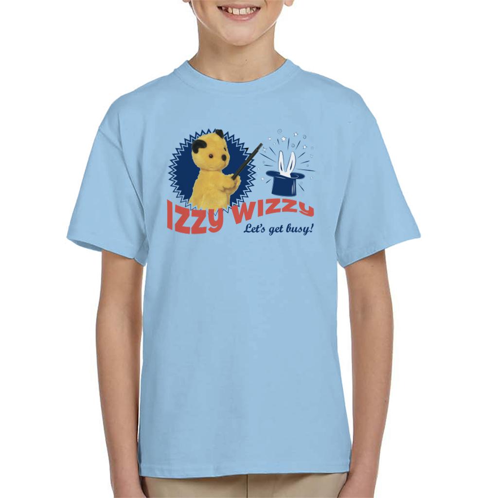 Sooty Retro Izzy Wizzy Let's Get Busy Kids T-Shirt-ALL + EVERY