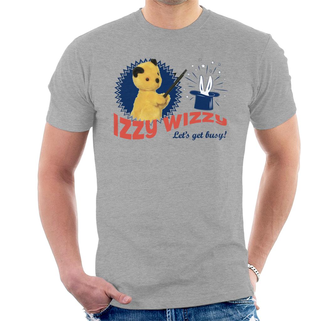 Sooty Retro Izzy Wizzy Let's Get Busy Men's T-Shirt-ALL + EVERY