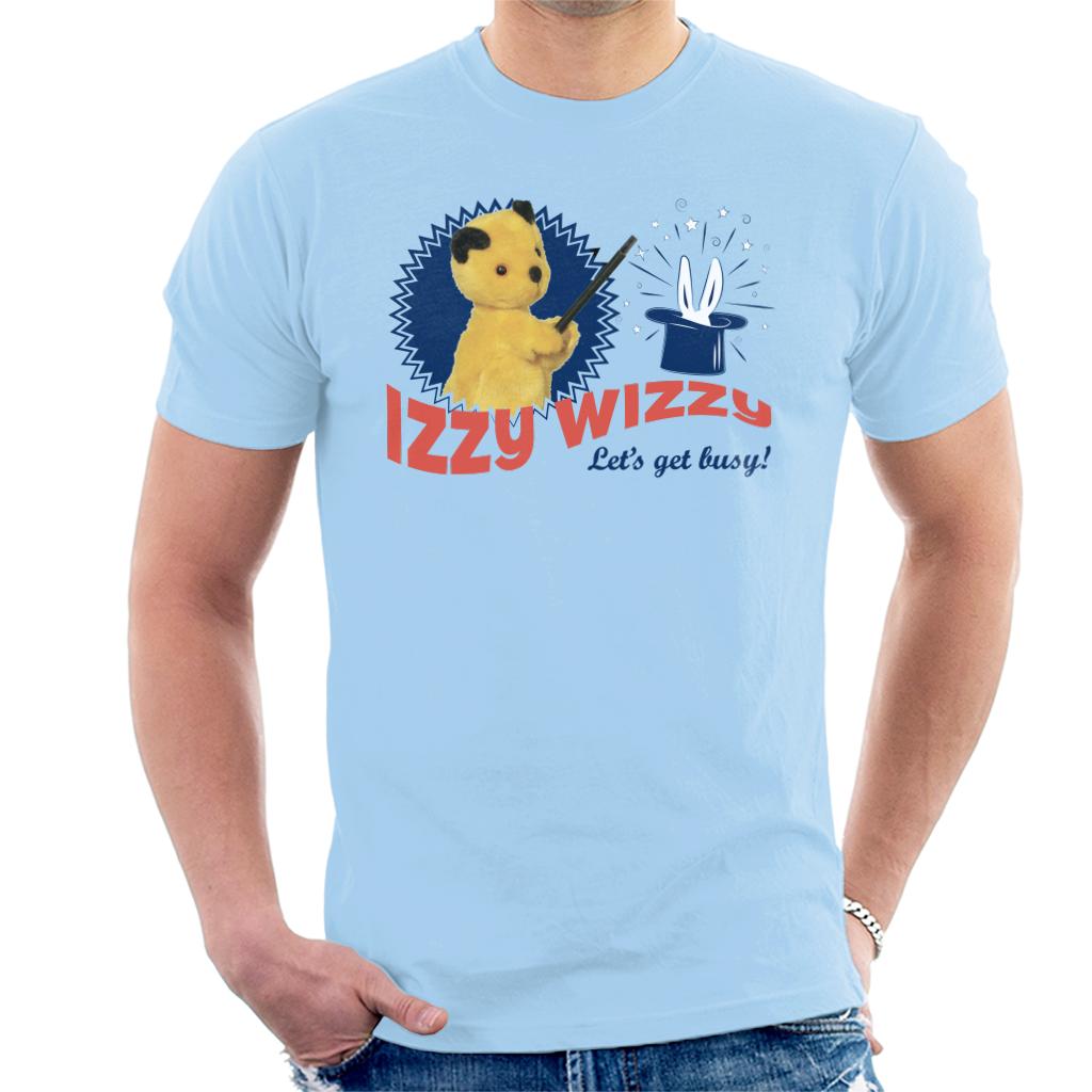 Sooty Retro Izzy Wizzy Let's Get Busy Men's T-Shirt-ALL + EVERY