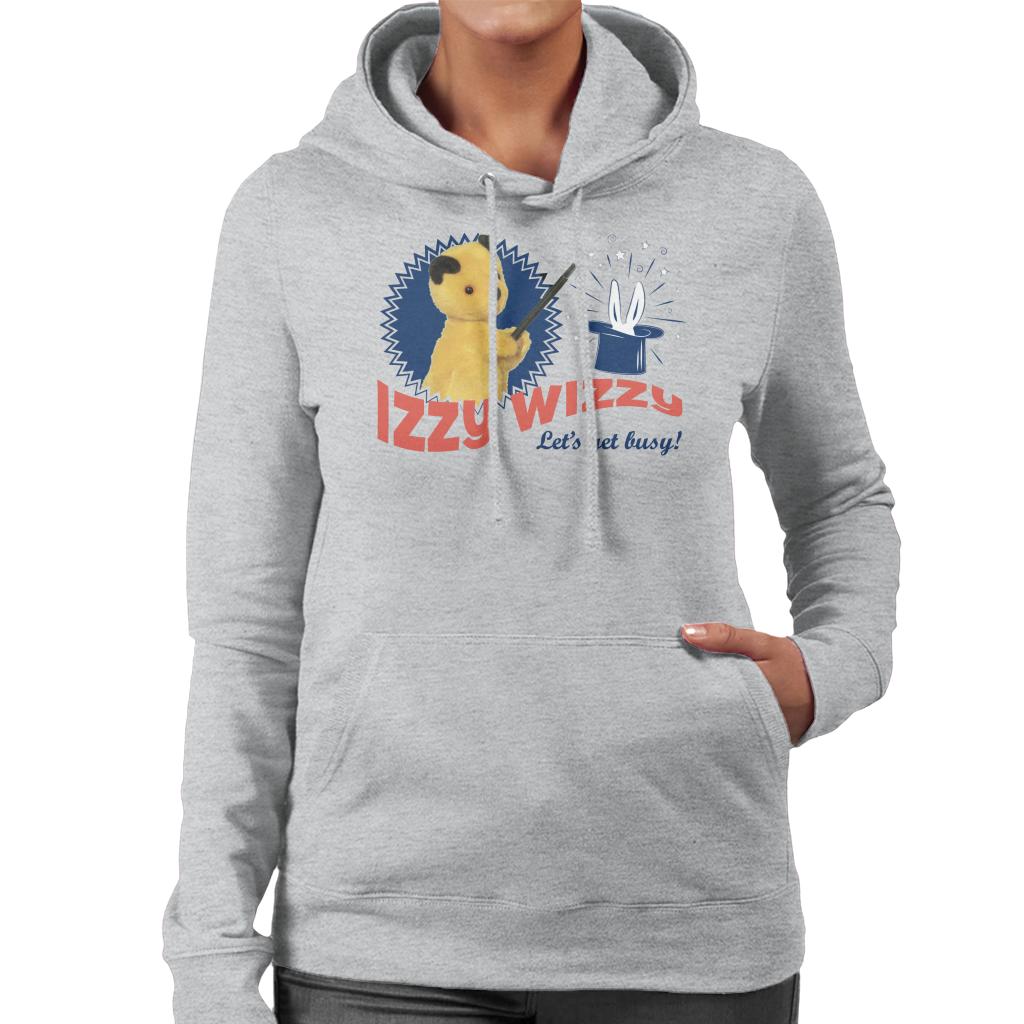 Sooty Retro Izzy Wizzy Let's Get Busy Women's Hooded Sweatshirt-ALL + EVERY