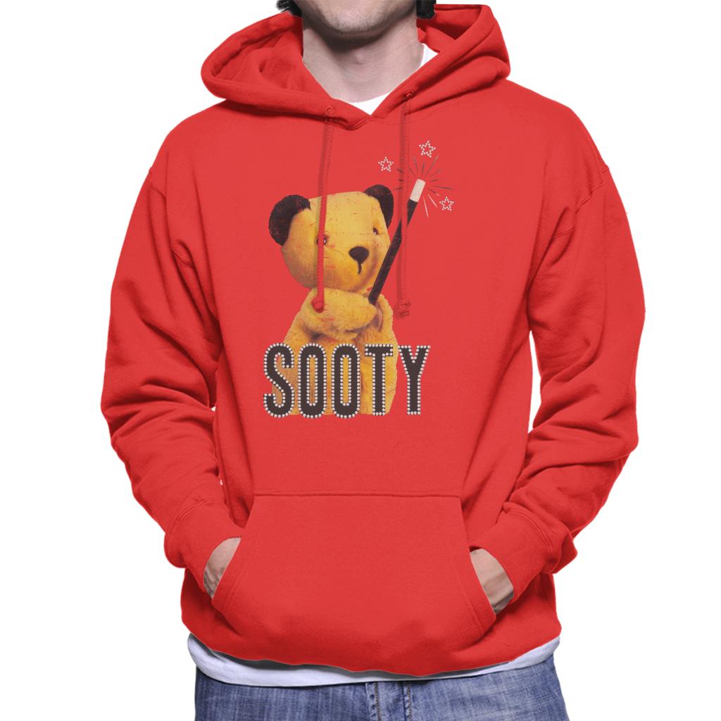 Sooty Retro Magic Wand Men's Hooded Sweatshirt-ALL + EVERY