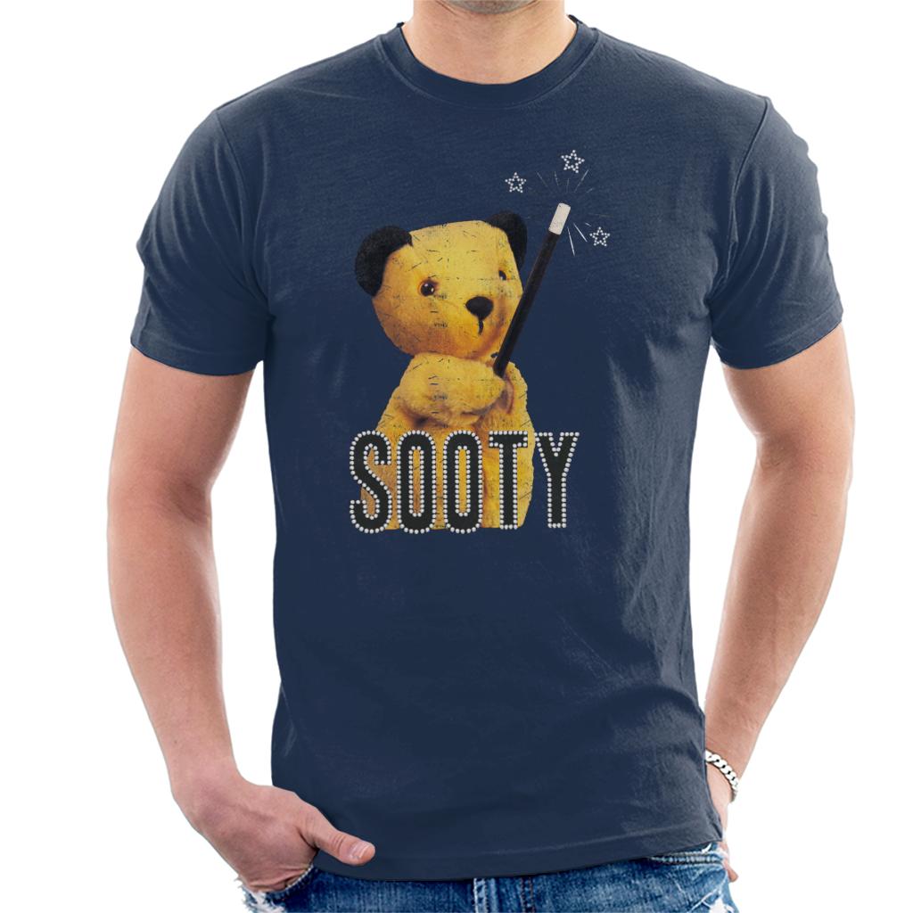 Sooty Retro Magic Wand Men's T-Shirt-ALL + EVERY