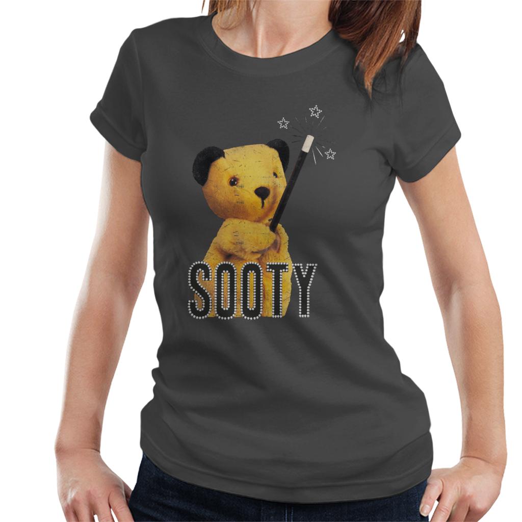 Sooty Retro Magic Wand Women's T-Shirt-ALL + EVERY