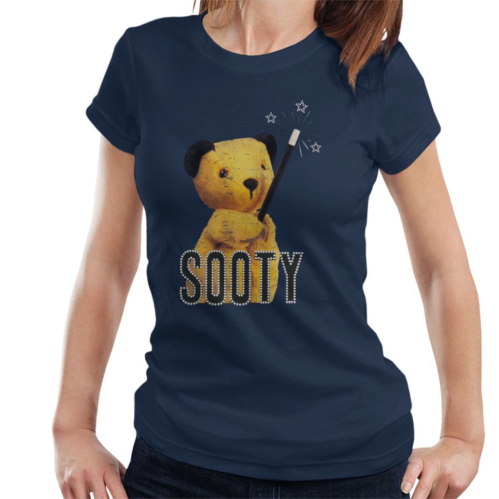 Sooty Retro Magic Wand Women's T-Shirt-ALL + EVERY