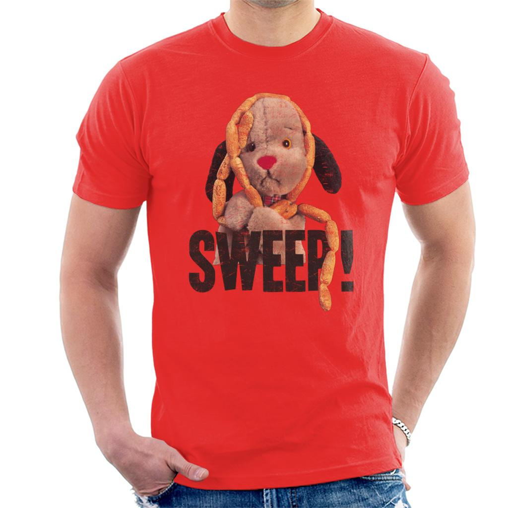 Sooty Sausages Sweep Distressed Men's T-Shirt-ALL + EVERY