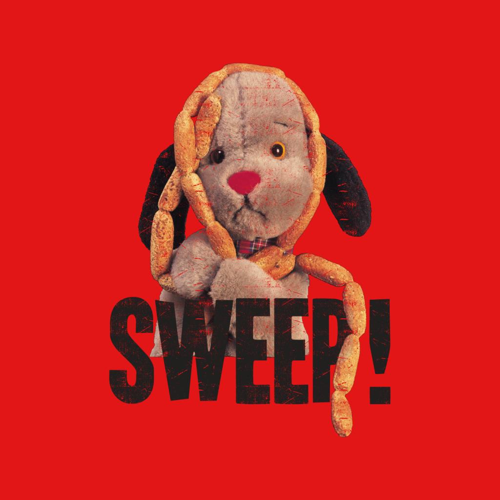 Sooty Sausages Sweep Distressed Kids Hooded Sweatshirt-ALL + EVERY