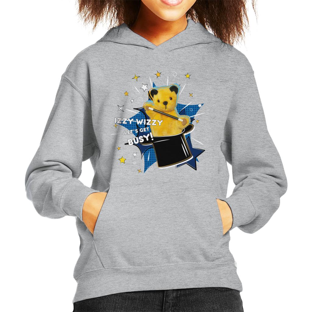 Sooty Top Hat Izzy Wizzy Let's Get Busy Kid's Hooded Sweatshirt-ALL + EVERY