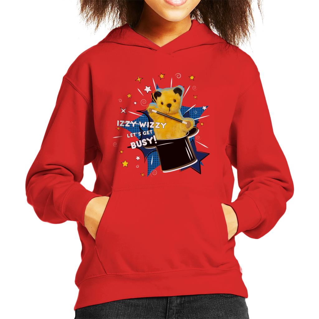 Sooty Top Hat Izzy Wizzy Let's Get Busy Kid's Hooded Sweatshirt-ALL + EVERY