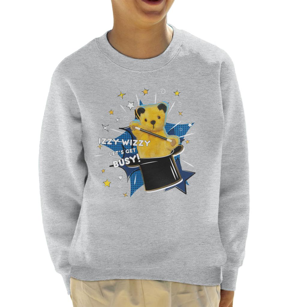 Sooty Top Hat Izzy Wizzy Let's Get Busy Kid's Sweatshirt-ALL + EVERY