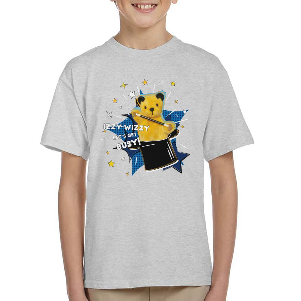 Sooty Top Hat Izzy Wizzy Let's Get Busy Kid's T-Shirt-ALL + EVERY